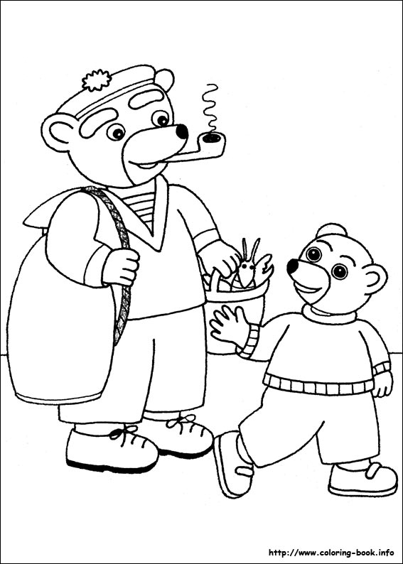 Little Brown Bear coloring picture